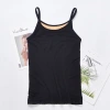 Warm halter top, women's fleece thickened base layer, winter shaping, twisted underwear, slimming top, seamless undefined